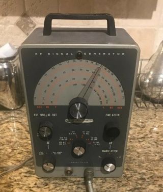 Vintage Heathkit Rf Signal Generator