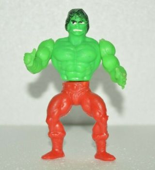 Vintage Rare Toy Mexican Figure Bootleg He - Man Hulk Motu