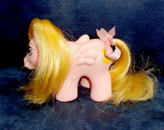 Rose: My Little Pony Vintage Newborn Twin Pegasus Baby Nibbles Near G1