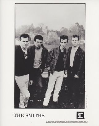 1995 Vintage Press Photo The Smiths - Reprise Records Photo