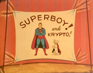 Vintage 1968 Superman “the Jinxed Circus” 16mm Film Cartoon
