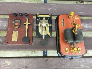 Vintage Telegraph / Morse Code Communication Devices