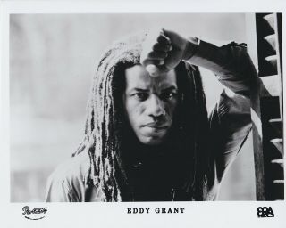 Vintage Photograph - Eddy Grant - Epic Records Photos