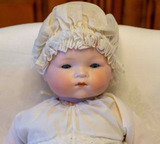 Vintage Armand Marseille Baby Doll A M 341/4 Dream Baby Porcelain Head 17 Inches