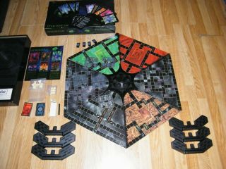 Vintage 1995 ATMOSFEAR The Harbingers VHS Board Game by Mattel cards 8
