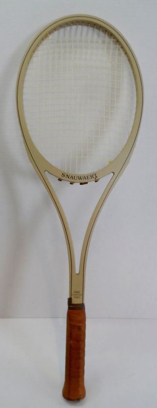Vtg Tennis Racket Racquet Snauwaert Fibre Composite Two L 3 Strung