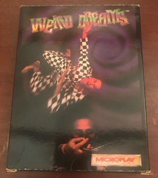 Weird Dreams - Microplay 1989 - Ibm Pc Xt At Ps2 - 5¼ " Hd Vintage Computer Game