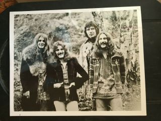 Black Sabbath Ozzy Osborne Tommy Iommi Vintage Press Photo 