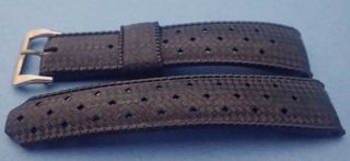 Vintage 18mm Tropic Rubber Divers Watch Strap Swiss 1960 
