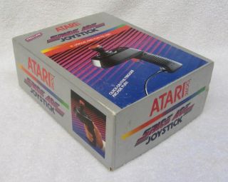 Vintage 1983 Atari Pro - Line 2600 Space Age Joystick Box Only -