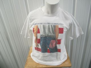 Vintage Bruce Springsteen & E Street Band Born In The Usa 1999 Large T - Shirt