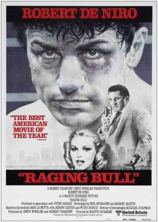 Raging Bull De Niro Classic Vintage Large Movie Poster Print A0 A1 A2 A3 A4 Maxi
