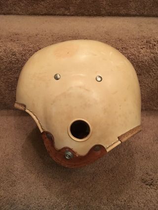 Antique Old Vintage 1950s Very Rare Hutch Football Helmet - Man Cave Item
