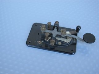 Vintage Ww2 Lionel J - 38 Telegraph Key Ham Radio Morse Code