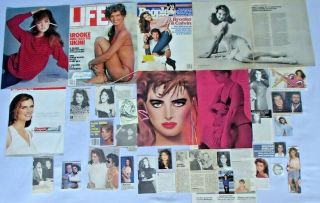 Brooke Shields 30,  Great Clippings Vintage And More L@@k
