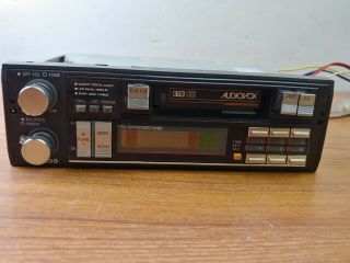 Vintage Audiovox Avx - 200 Am/fm/mpx Stereo Car Radio With Auto Reverse - Japan