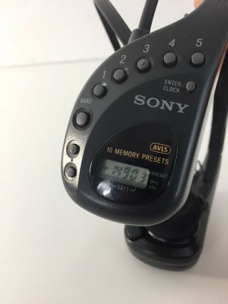 Sony Walkman Srf - Hm22 Am/fm Radio Headphones Portable Digital Vintage
