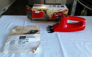 Vintage Sears Craftsman Rechargeable Cordless 4 " Grass Shear