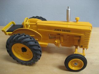 Vintage Yellow Metal John Deere Spec Cast Special Edition M1 Mi Diecast Tractor