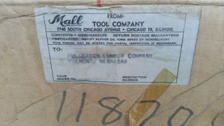 Mall Vintage Saw Model 65A 5