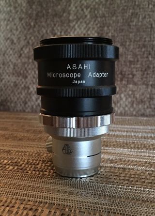Vintage Asahi Pentax Microscope Adapter Screw Mount M42