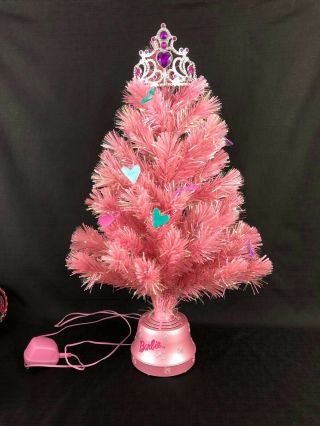 Vintage Mattel Barbie Twinkle Lights Holiday Tree Electric Christmas Ornaments