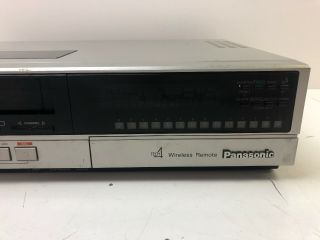 Vintage Panasonic Omnivision VHS Video Cassette Recorder PV - 1535 VCR - 3
