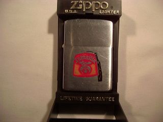 Zippo Vintage Lighter 1950 United Nations (egypt) " Ismailia " Rare Collectable