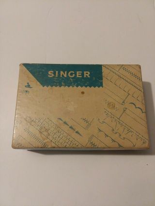 Singer Style - O - Matic Attachments Kit Vintage No.  161615 328j