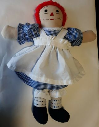 Raggedy Ann Doll Vintage? Hand Made ?