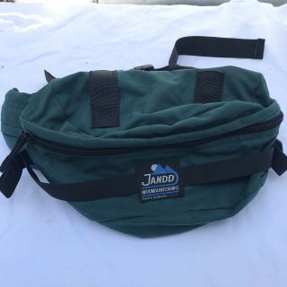 Jandd Mountaineering Santa Barbara Usa Green Fanny Waist Pack Bag Fannie Vintage