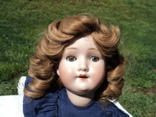 Old Antique Vtg Bisque Porcelain Baby Doll MOA 200 Welsch Germany 5 2