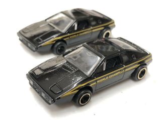 Set Of 2 - Vintage Tomica Lotus Esprit No.  F24 Black Japan 1979