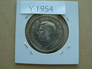 Vintage Canada 1939 Silver Dollar Double Hp Y1954