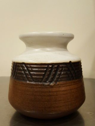 Vintage Pottery Craft Usa 4 " Crock Vase
