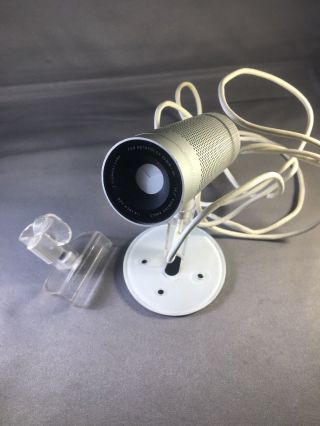 Vintage Apple Isight Camera With Cable And Mount Firewire A1023
