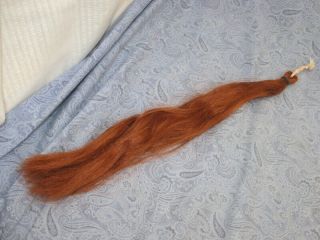 Vintage Ideal Grow Hair Crissy Doll Replacement Long Auburn Hair