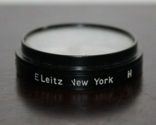 Vintage Leica E.  Leitz Ny H A36 Haze Clamp On Filter