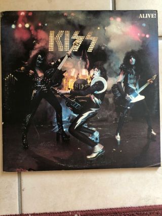 Release Vintage Vinyl Record Kiss Alive