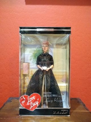 Mattel Barbie Collectibles I Love Lucy La At Last Ep114 Lucille Ball