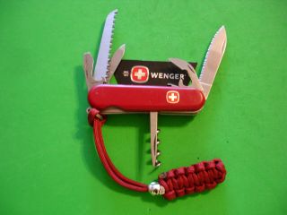 Ntsa Vintage Swiss Army Wenger Multifunction Pocket Knife " Alpine Backpacker "