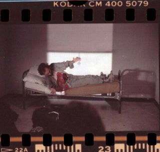 Ha22j Vintage Day Of The Dead George Romero Terror Movie Actor Negative Photo