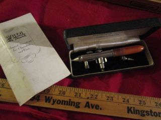 Vintage Wold Air Brush With Case Instructions K - M