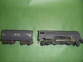 Vintage Lionel No.  221 Engine And York Central Coal Car / Tender No.  221w
