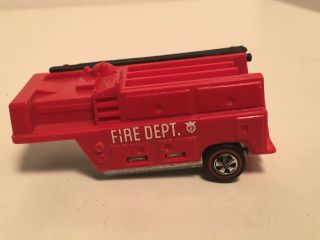 Vintage 1969 Mattel Redline Hot Wheels Heavyweights Fire Truck Trailer
