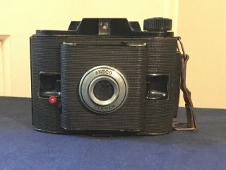 Vintage Ansco Clipper Camera Point & Shoot Usa