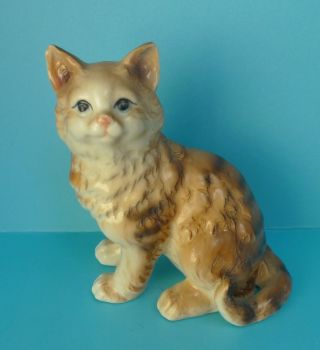 Vtg Decor Collectibles Pottery Cat Kitten Animals Porcelain Ceramic Figurine