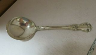 Vintage Towle “old Master” Sterling Silver Cream Soup Spoon 6 - 1/4” No Mono
