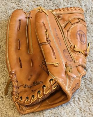 Vintage Wilson A2033 Hal Lanier Baseball Glove Lht Made In Usa Very Good Cond.