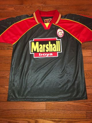 Vintage As Galatasaray Home Football Shirt 90s Soccer Jersey Rare Turkey Euc